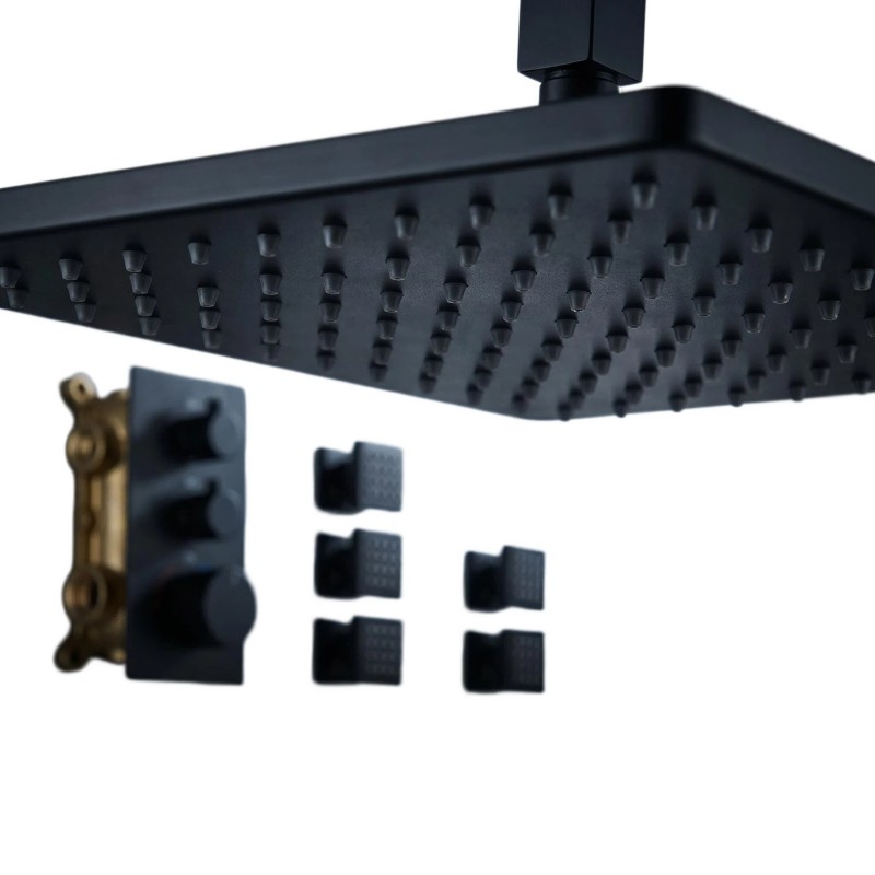 three-function wall-mounted shower set